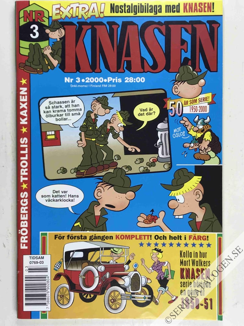 Framsida på Knasen #3 (2000)