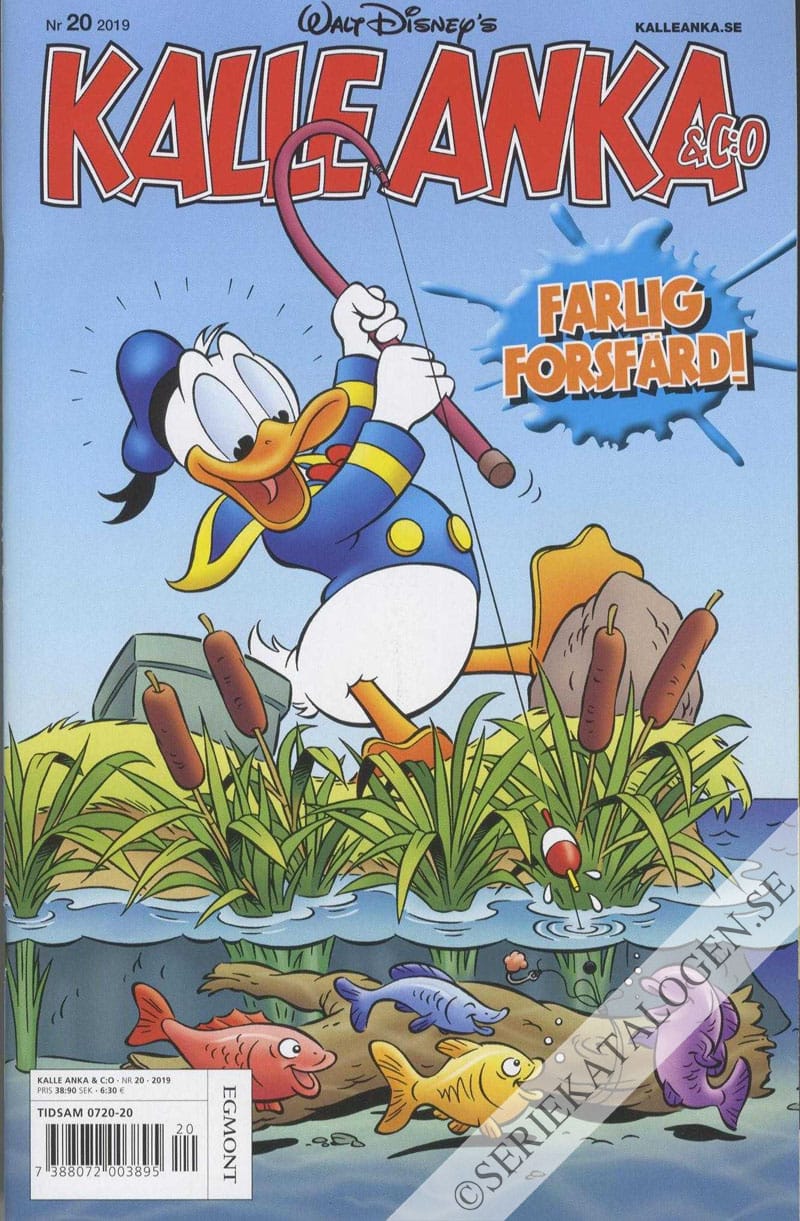 Framsida på Kalle Anka & C:o #20 (2019)
