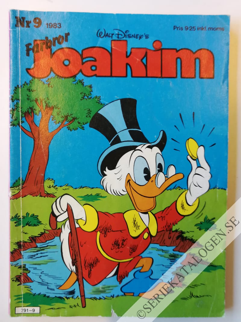 Framsida på Joakim #9 (1983)