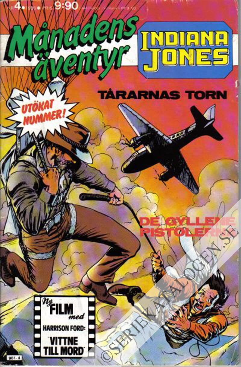 Framsida på Månadens äventyr #4 (1986)