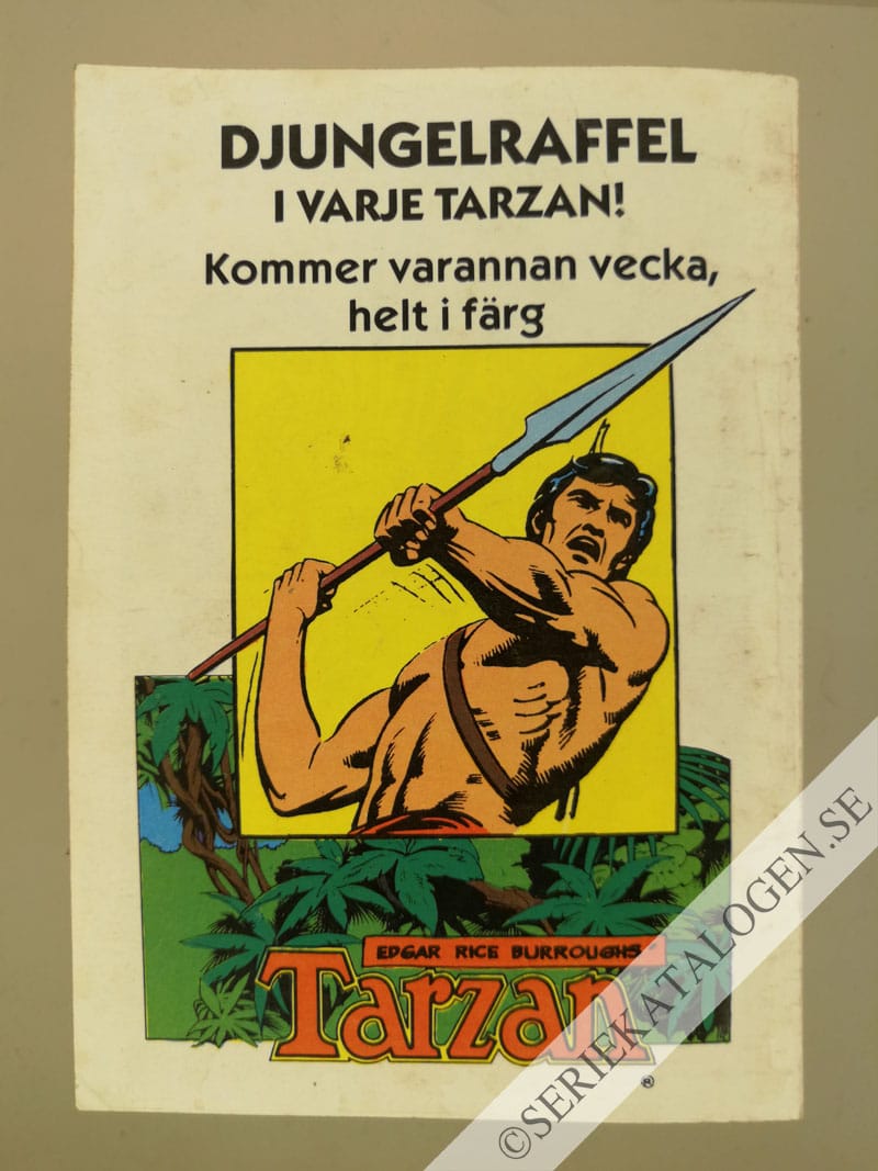 Baksida på Blodig hämnd (1980)