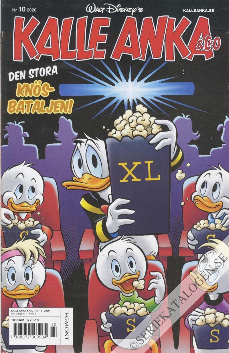 Framsida på Kalle Anka & C:o #10 (2020)