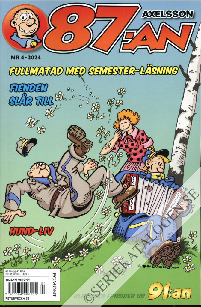 Framsida på 87:an Axelsson #4 (2024)