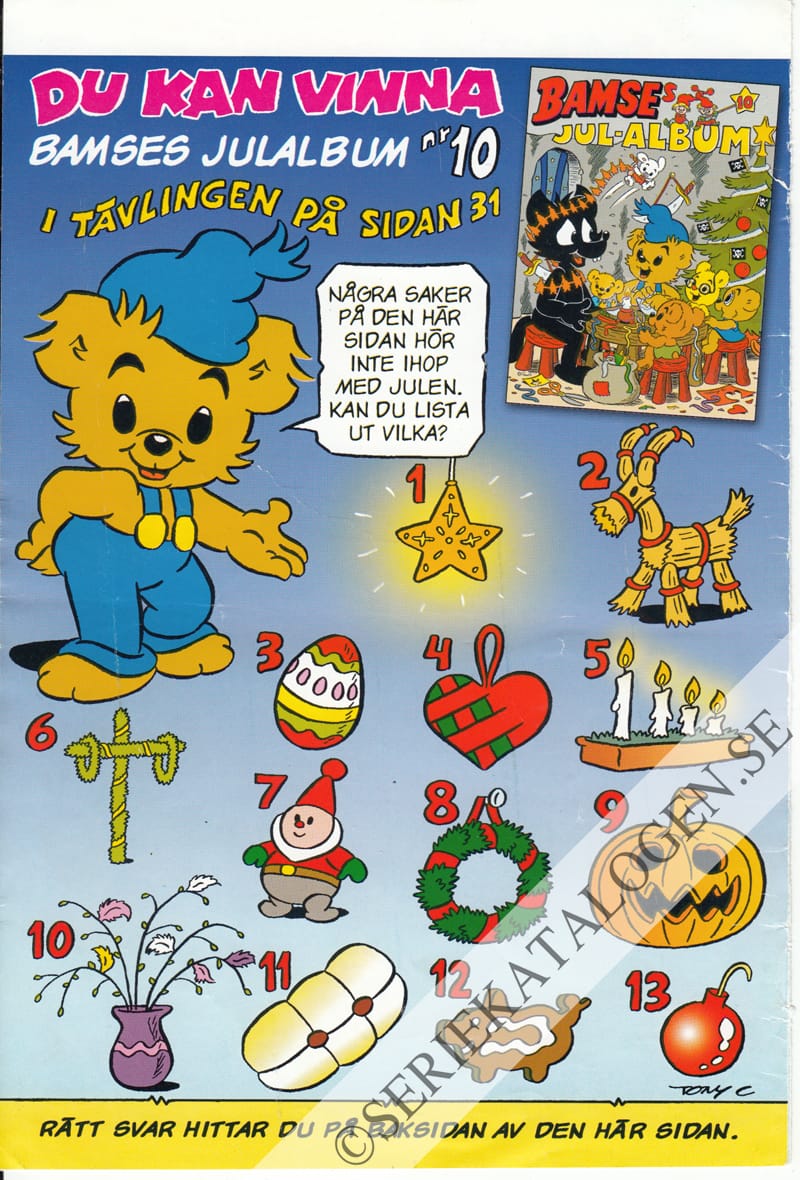 Baksida på Tidsmaskeraden (2000)