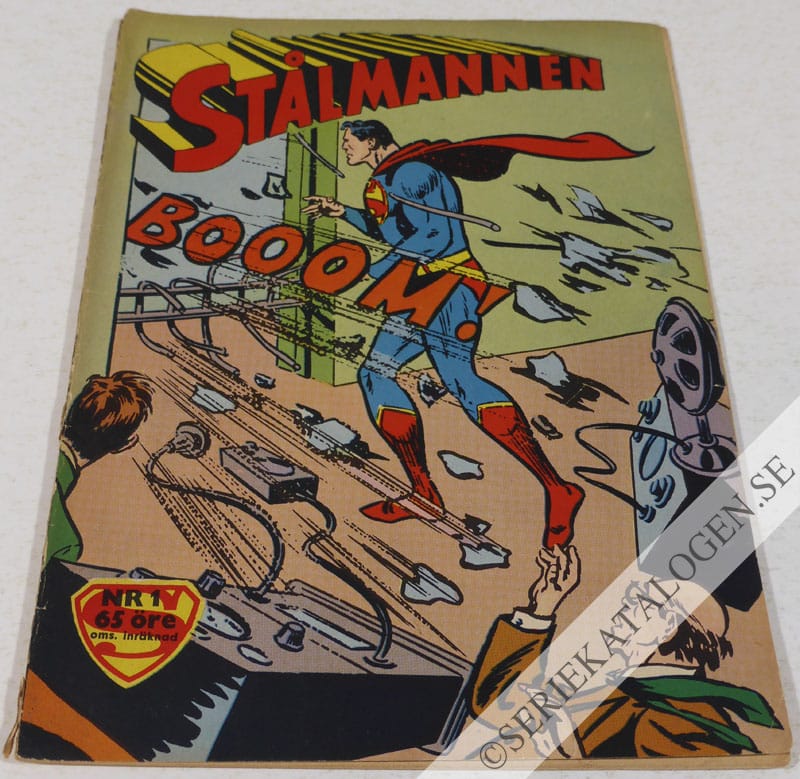 Framsida på Stålmannen #1 (1961)