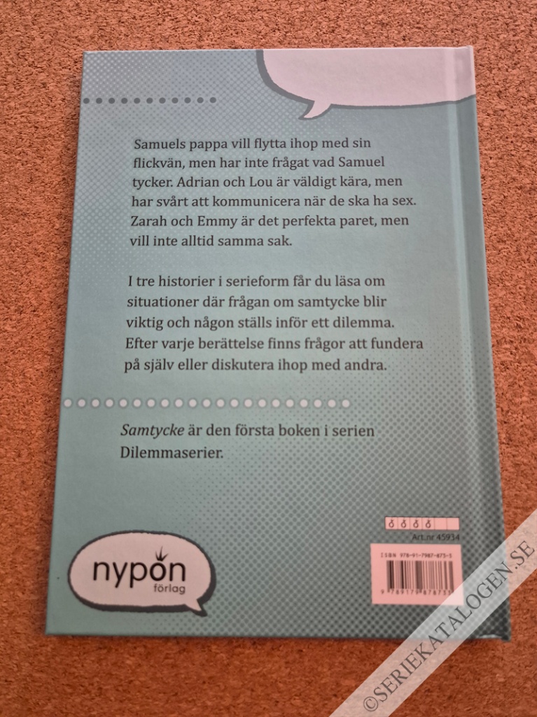 Baksida på Samtycke (2024)