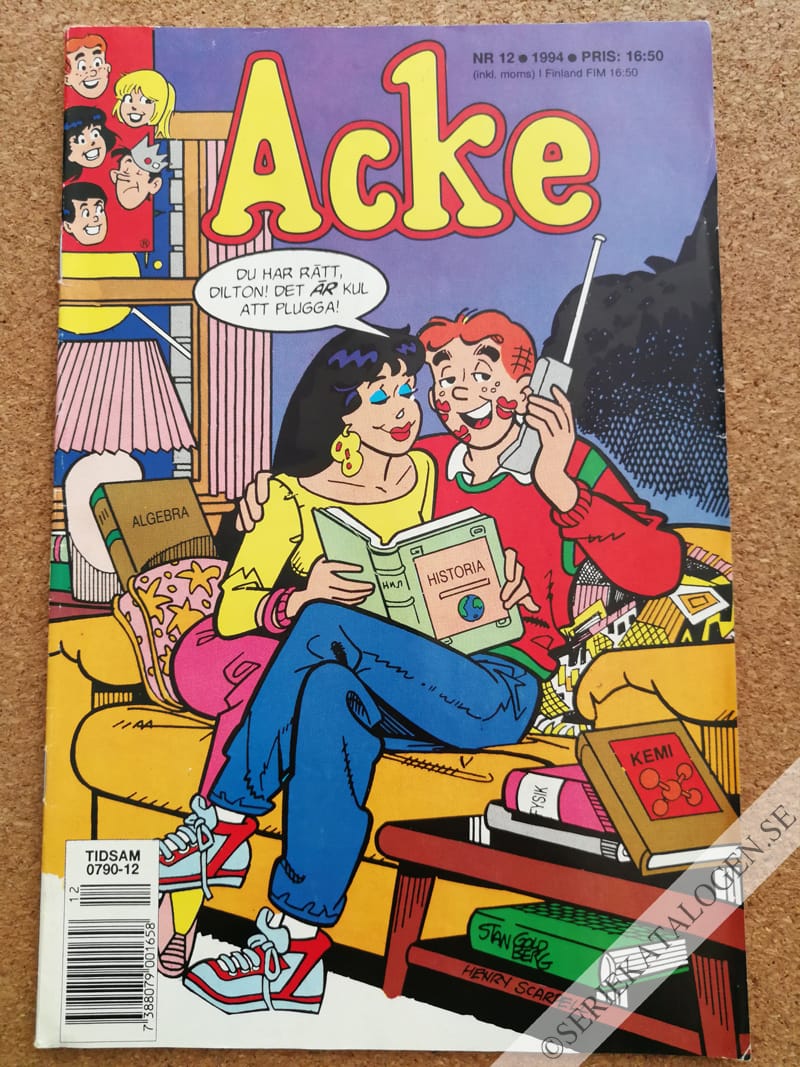 Framsida på Acke #12 (1994)
