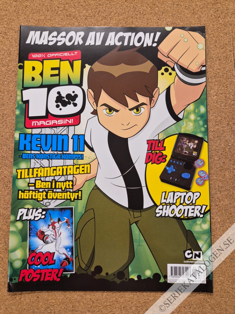 Framsida på Ben 10 magasin! #5 (2010)