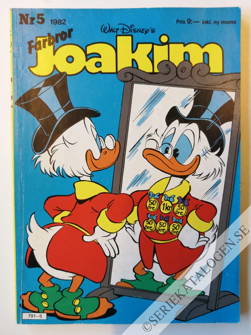 Framsida på Joakim #5 (1982)