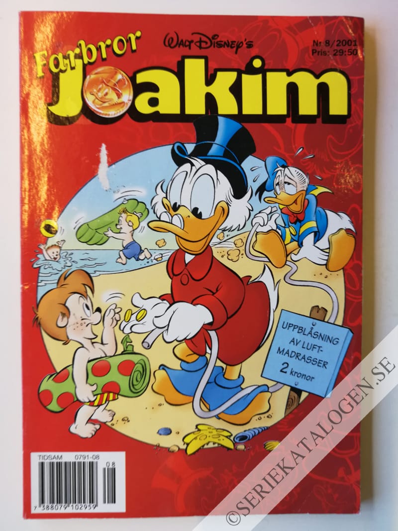 Framsida på Joakim #8 (2001)