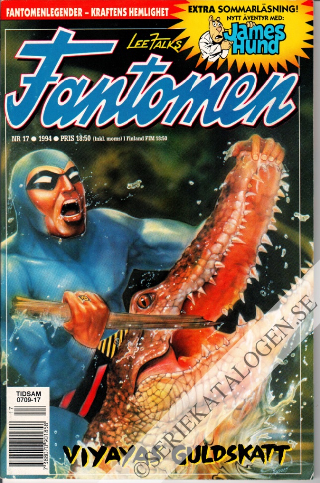 Framsida på Fantomen #17 (1994)