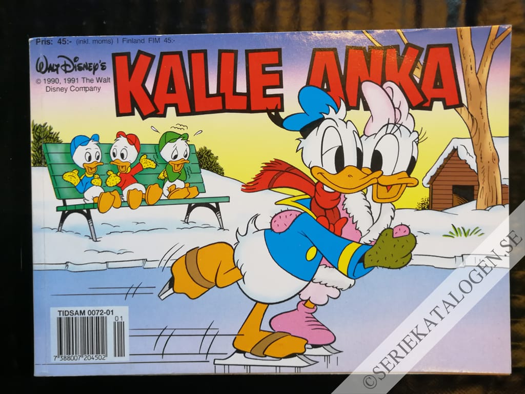Framsida på Kalle Ankas julbok # (1993)