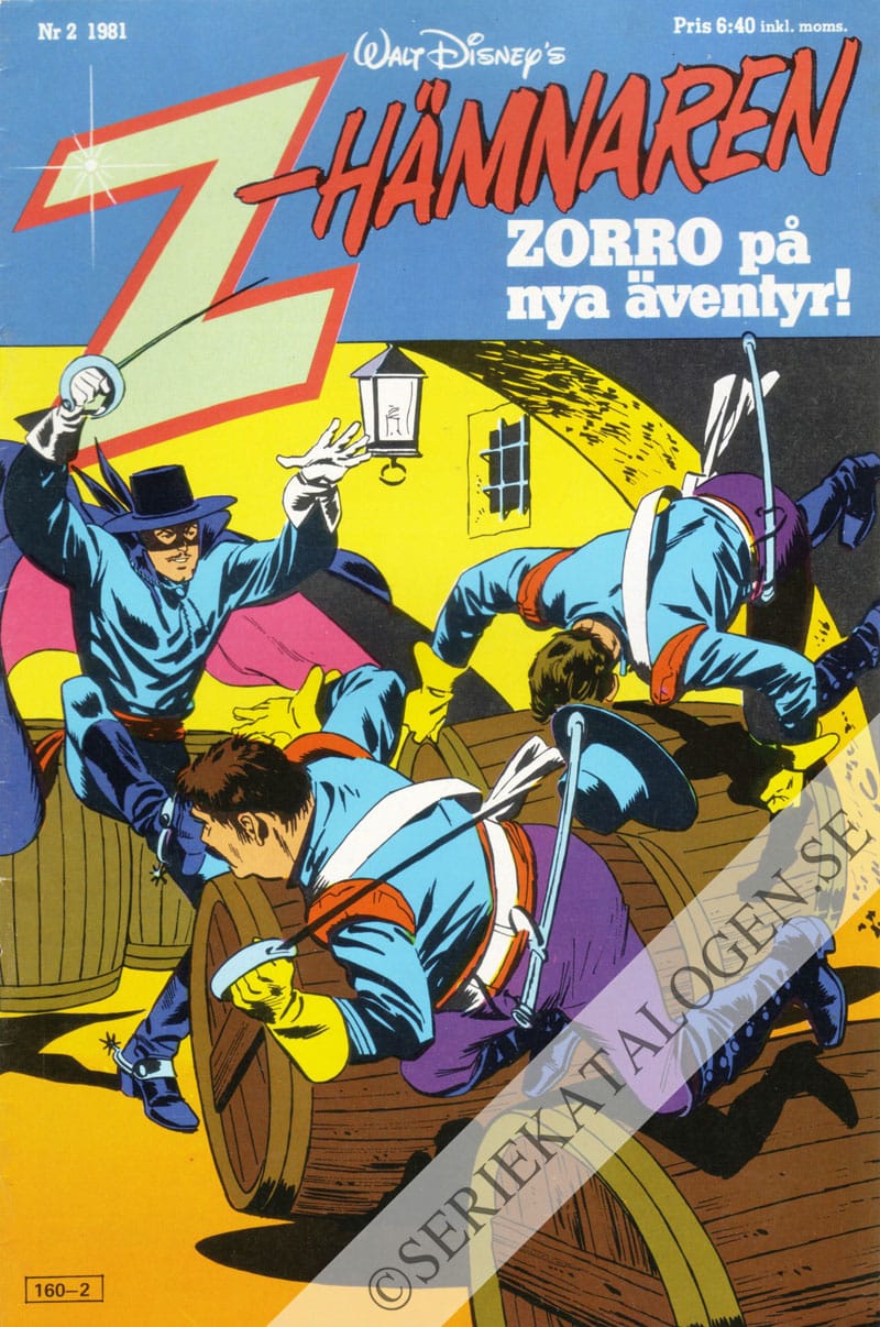 Framsida på Z-hämnaren #2 (1981)