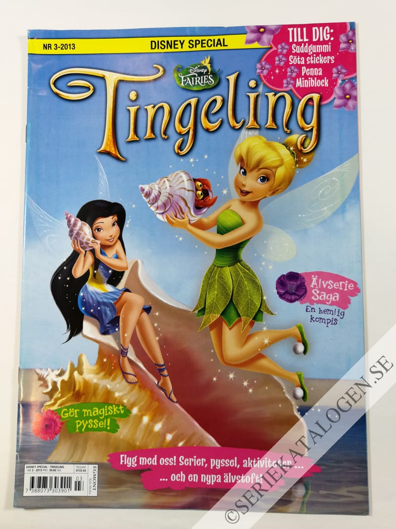 Framsida på Disney special Tingeling (2013)