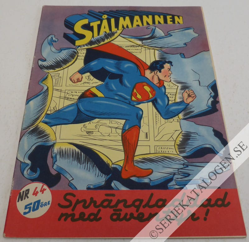 Framsida på Stålmannen #44 (1951)
