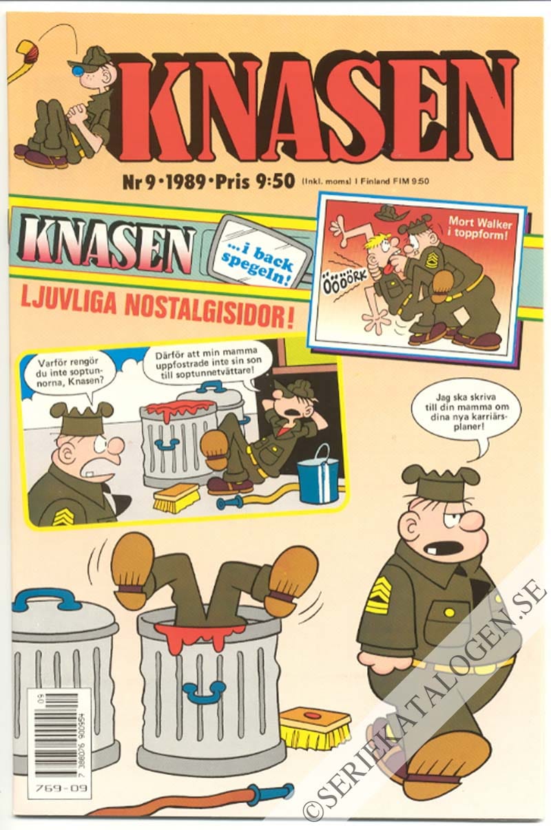 Framsida på Knasen #9 (1989)