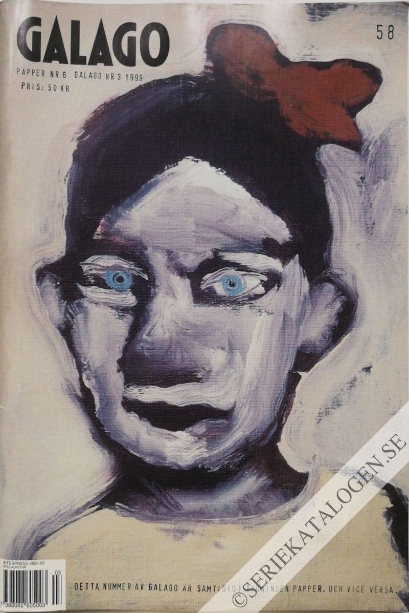 Framsida på Galago #3 (1999)