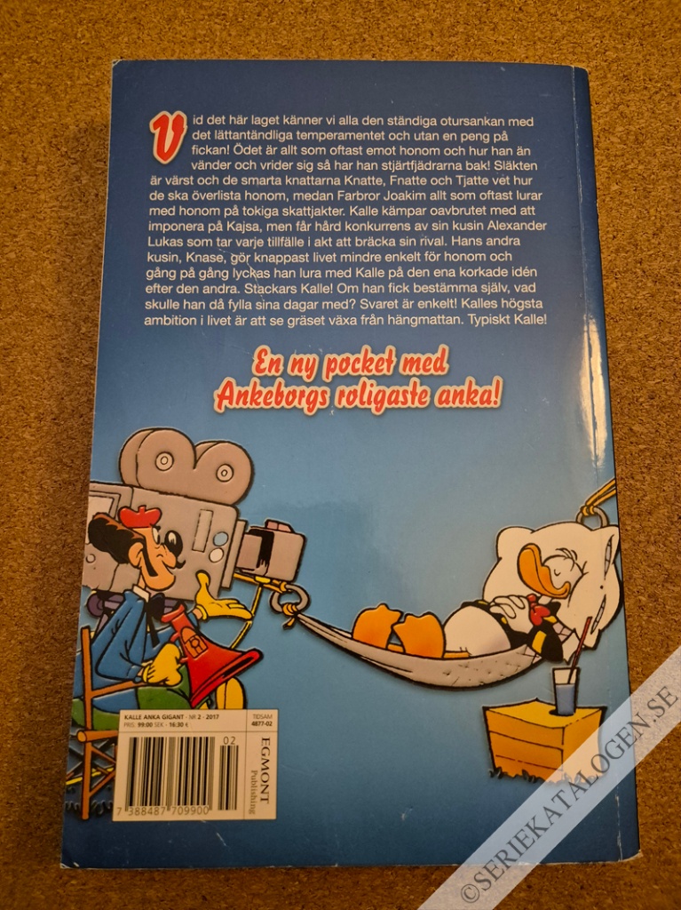Baksida på Typiskt Kalle! (2017)