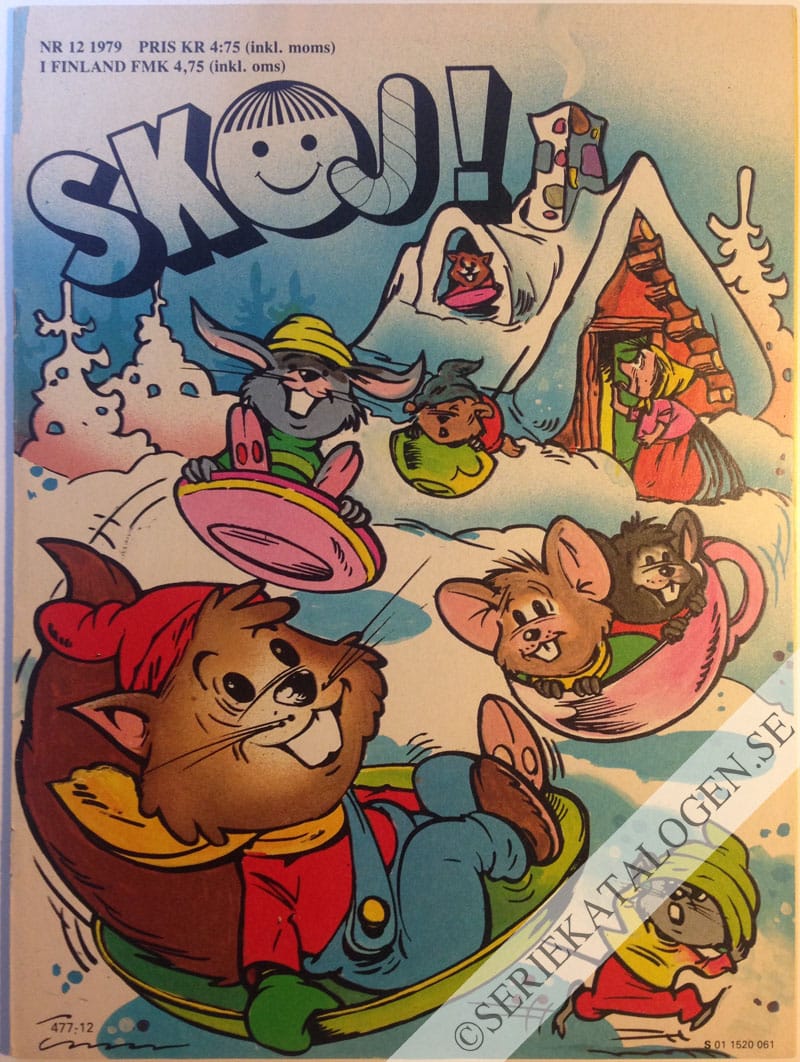 Framsida på Skoj #12 (1979)
