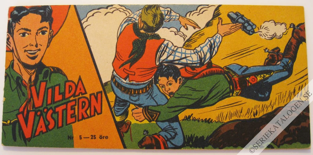 Framsida på Vilda Västern #5 (1955)