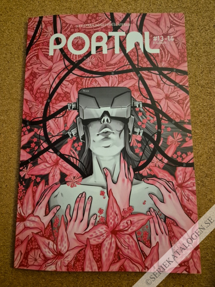 Framsida på Seriefrämjandet presenterar Portal #3-4 (2025)
