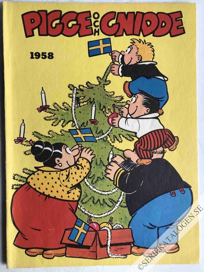 Framsida på Pigge och Gnidde # (1958)