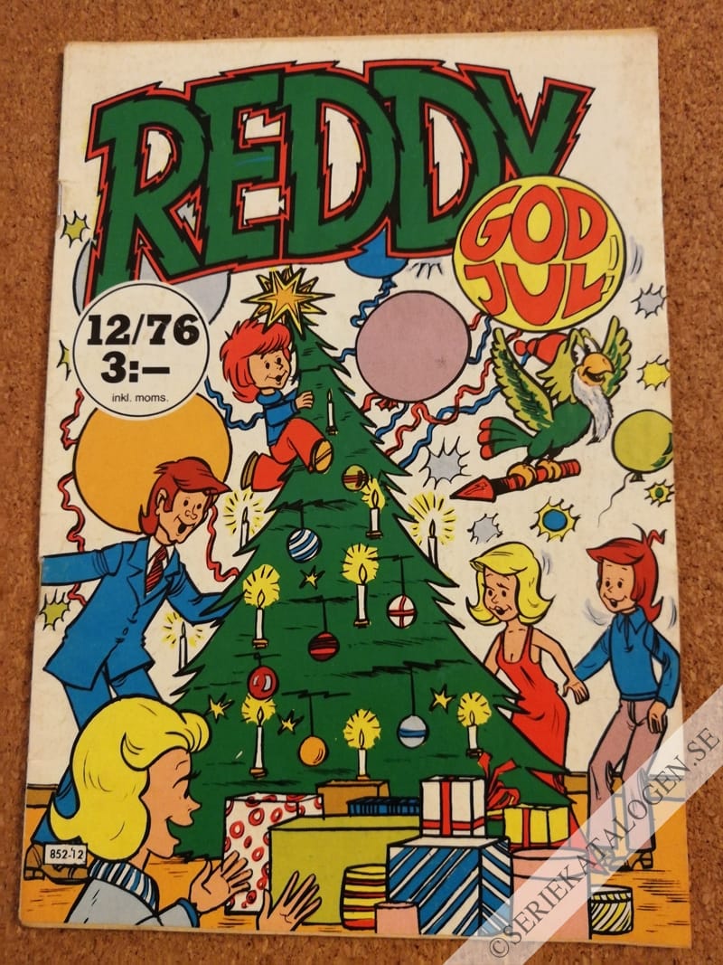 Framsida på Reddy #12 (1976)