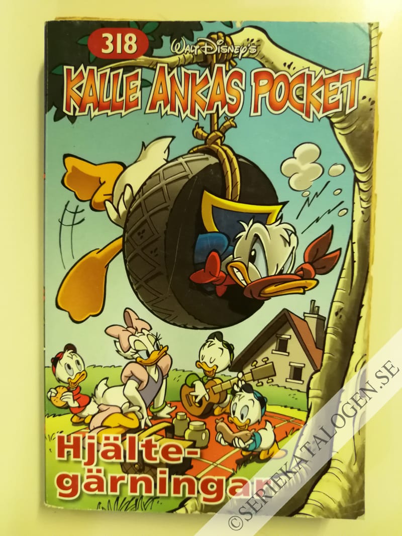 Framsida på Kalle Ankas pocket #318 - Hjältegärningar (2005)