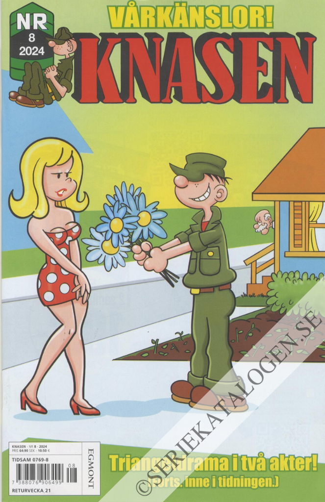 Framsida på Knasen #8 (2024)