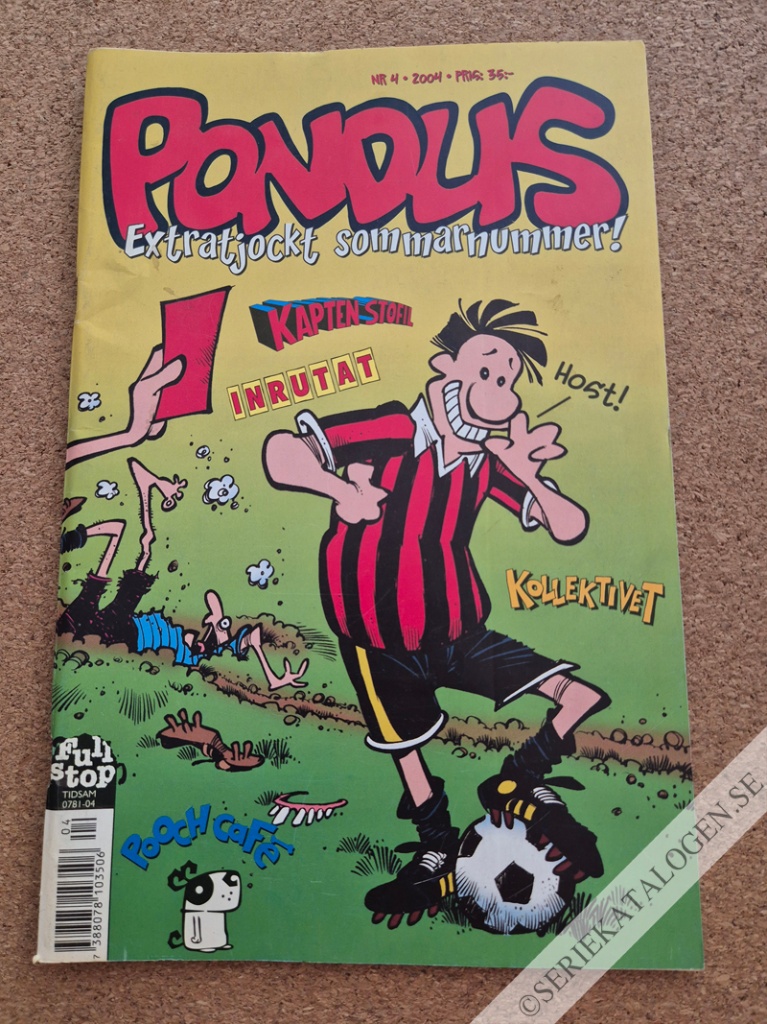 Framsida på Pondus #4 (2004)