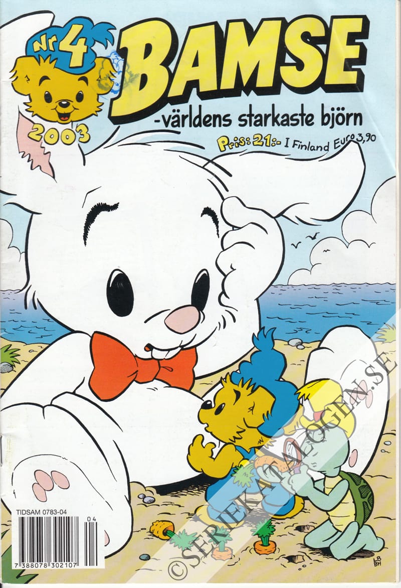 Framsida på Bamse #4 (2003)