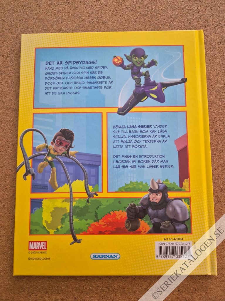 Baksida på Spidey och hans fantastiska vänner - Heja, team Spidey! (2025)