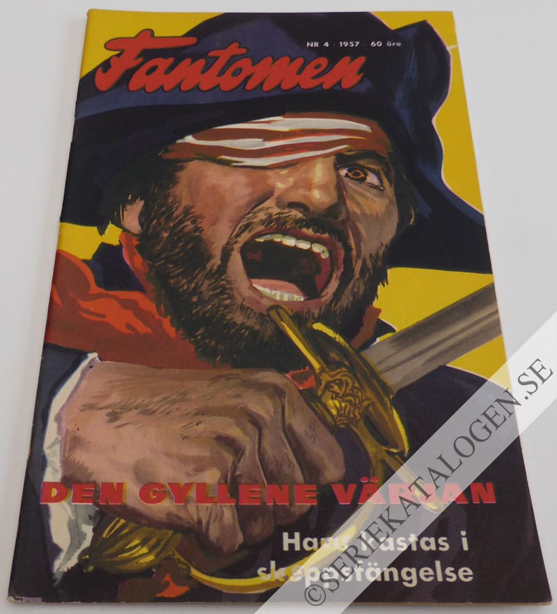 Framsida på Fantomen #4 (1957)