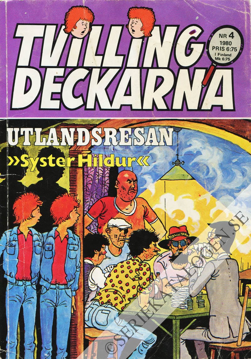 Framsida på Tvillingdeckarna #4 (1980)