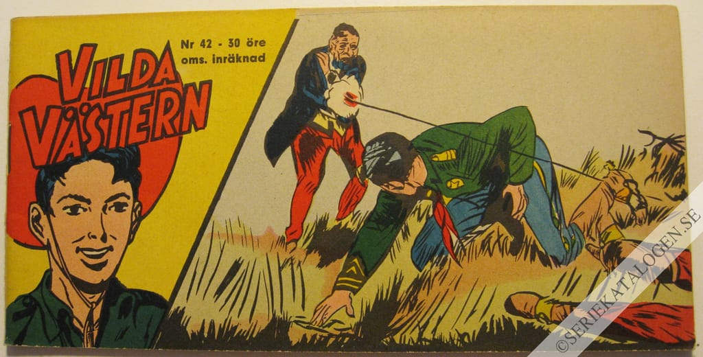Framsida på Vilda Västern #42 (1961)