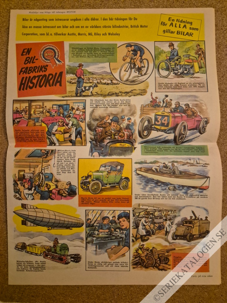 Framsida på En bilfabriks historia # (1961)