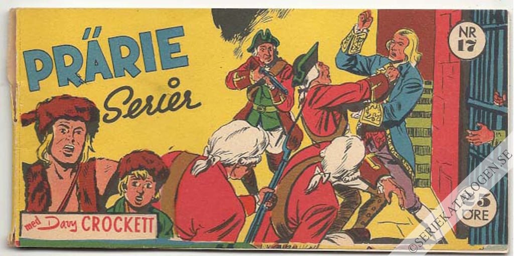 Framsida på Prärie-serier #17 (1958)