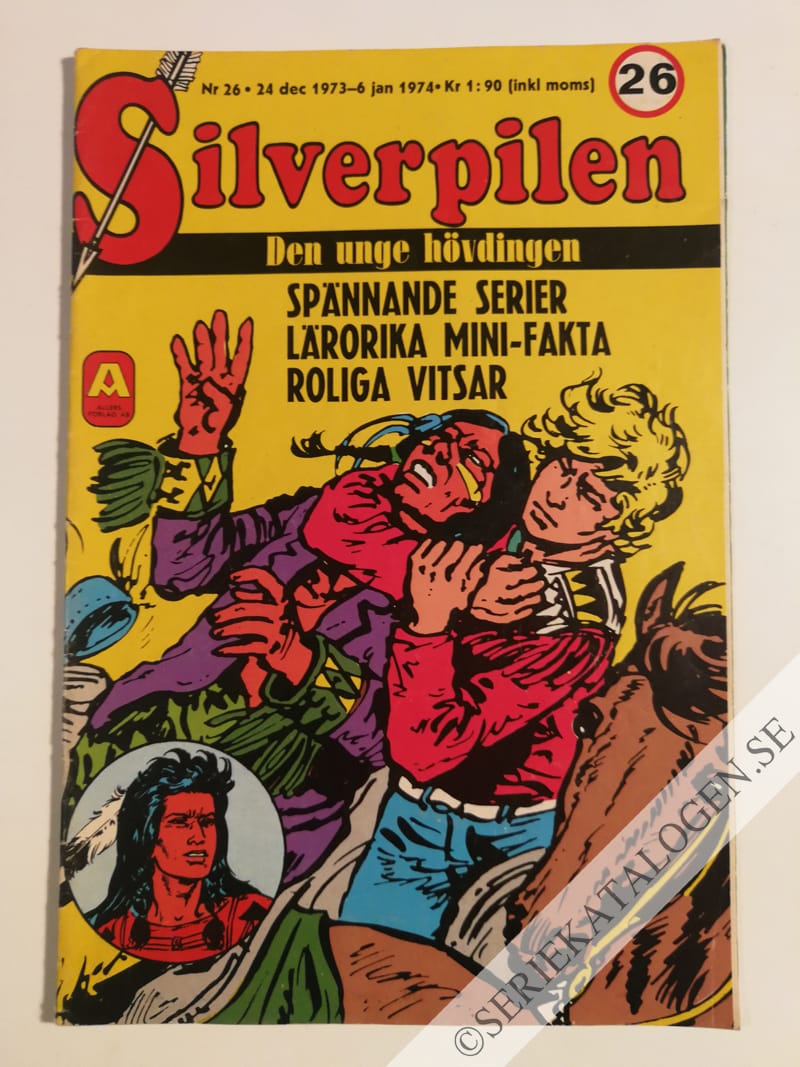 Framsida på Silverpilen #26 (1973)