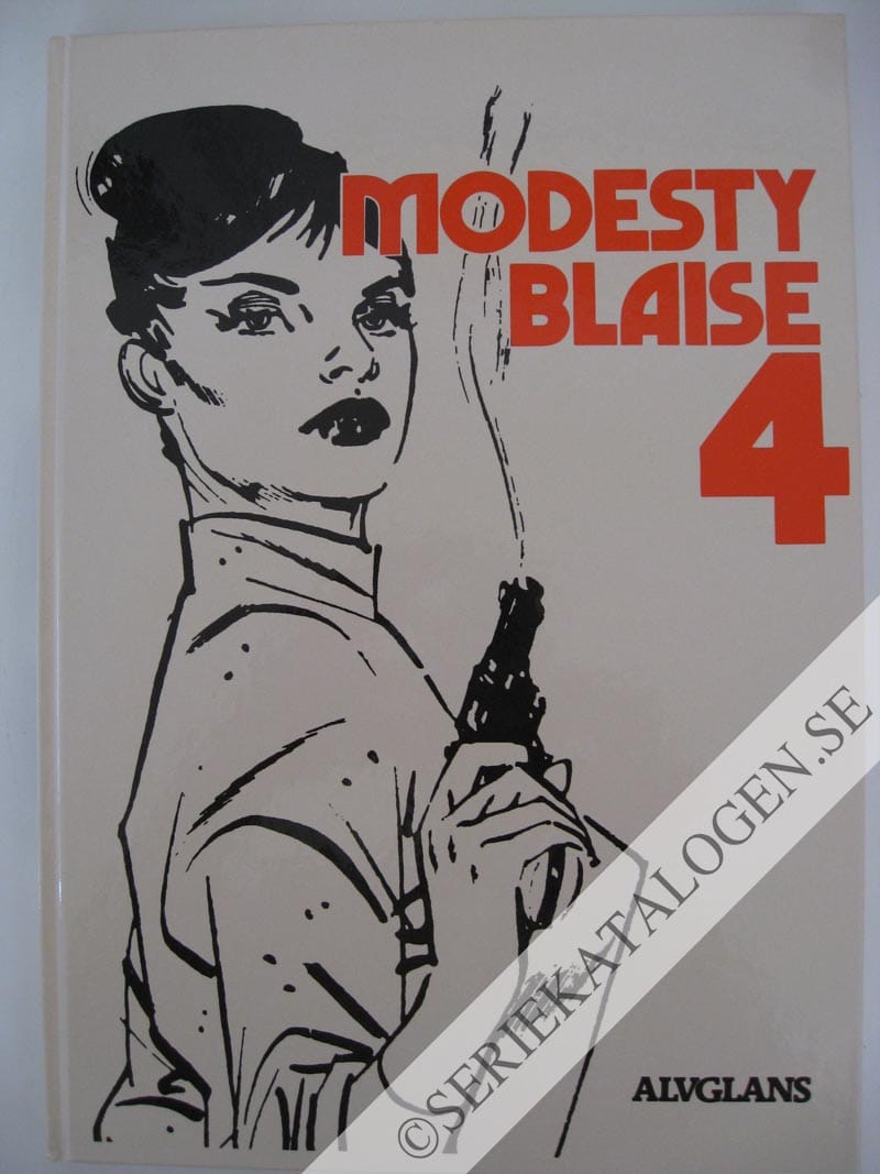 Framsida på Modesty Blaise #4 (1988)