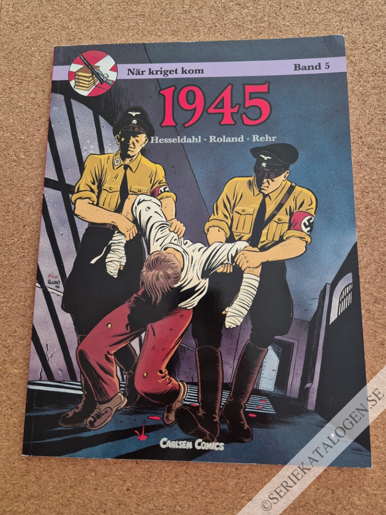 Framsida på När kriget kom 1945 (1994)