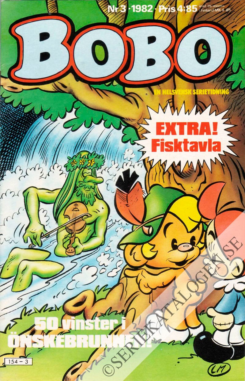 Framsida på Bobo #3 (1982)
