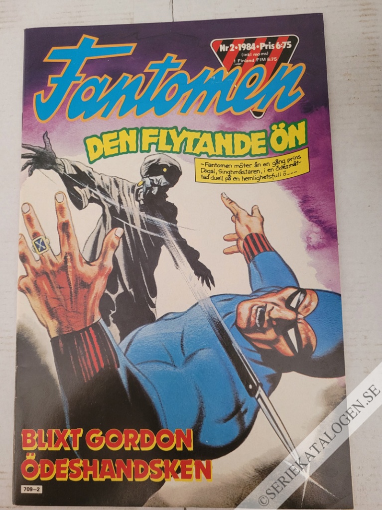 Framsida på Fantomen #2 (1984)