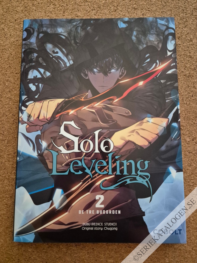 Framsida på Solo Leveling De tre budorden (2023)