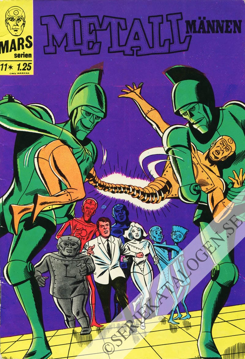 Framsida på Mars-serien #11 (1969)