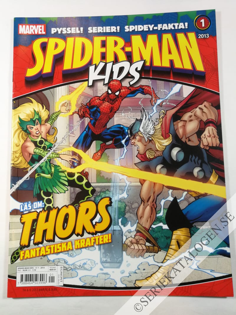 Framsida på Spider-Man Kids #1 (2013)