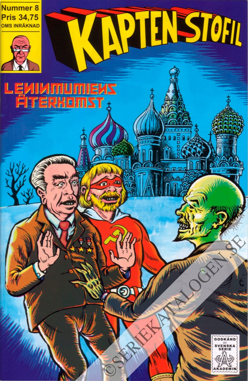 Framsida på Kapten Stofil #8 (2002)
