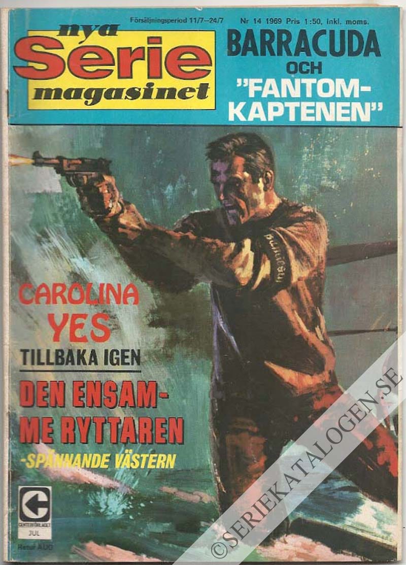 Framsida på Seriemagasinet #14 (1969)