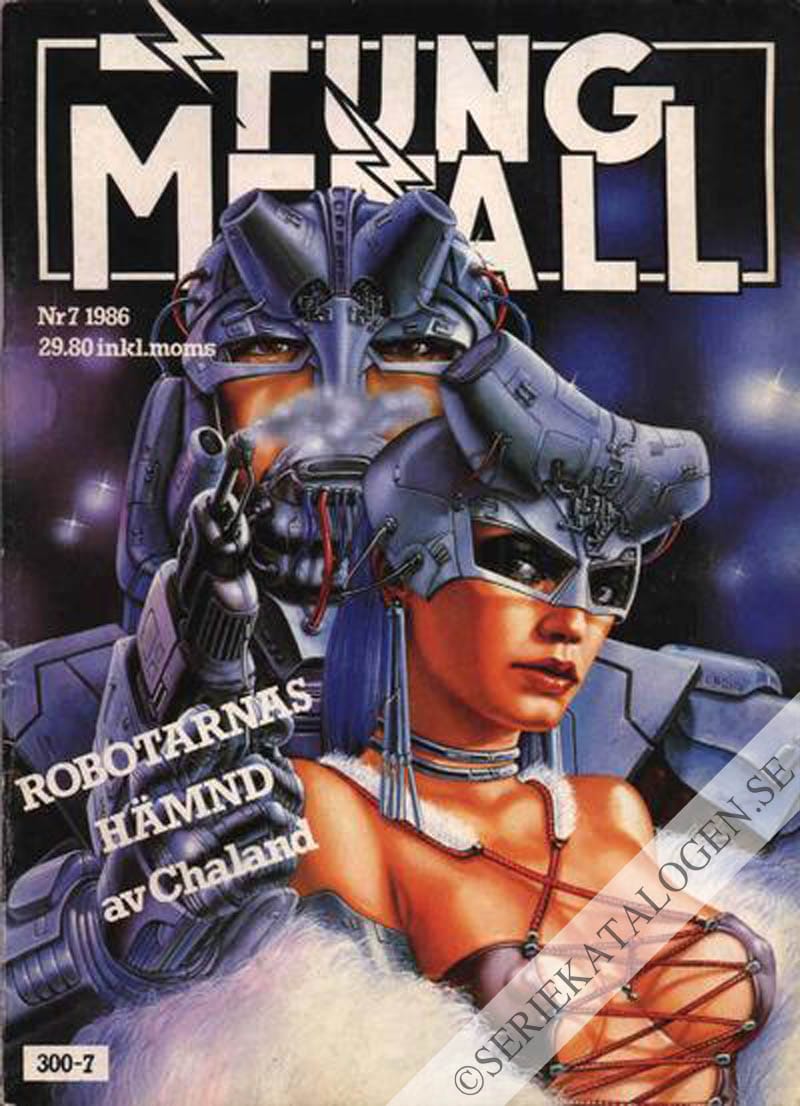 Framsida på Tung metall #7 (1986)