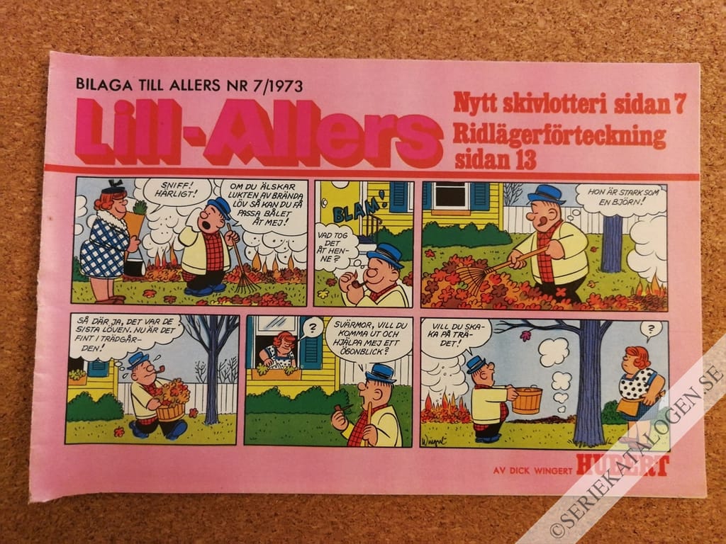 Framsida på Lill-Allers #7 (1973)