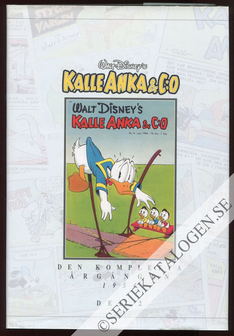 Framsida på Kalle Anka & C:o - den kompletta årgången 1954 del 2 (2002)